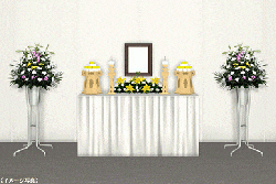 規格葬儀祭壇　桔梗